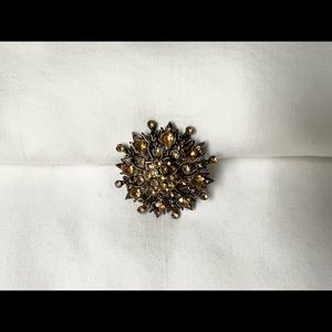 Bijoux vintage antique gold brooch